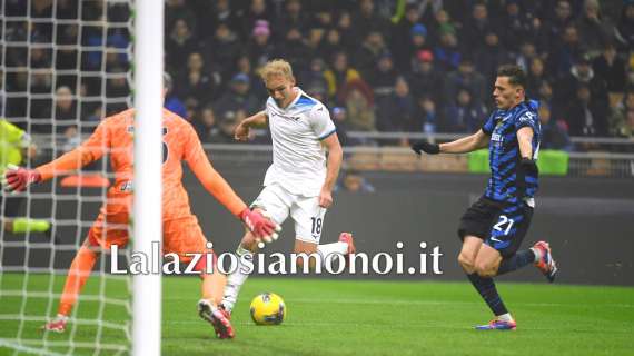 Lazio, Isaksen tra i migliori a San Siro: la crescita del danese è esponenziale