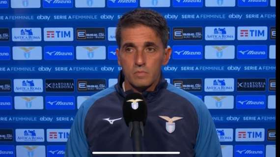 Lazio Women, Grassadonia: "Urge fare la prestazione. Sappiamo che ci manca..."