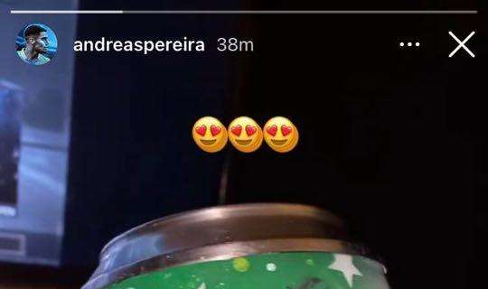 Lazio, Andreas Pereira e il regalo per il mate a tinte biancocelesti - FOTO