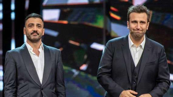 Turchia - Italia, all'Olimpico anche Pio e Amedeo: che esultanza al gol di Immobile! - FOTO
