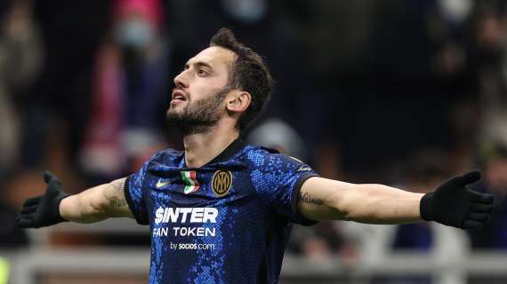 Bologna - Inter, si va verso lo 0-3 per una distinta: Calhanoglu e la Lazio in attesa
