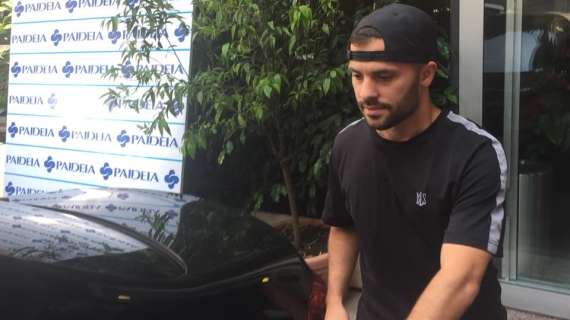 PAIDEIA - Durmisi, terminate le visite mediche: "Felice di essere qui, forza Lazio!" - FOTO&VIDEO