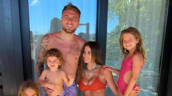 Lazio la famiglia Immobile al completo si gode le vacanze FOTO