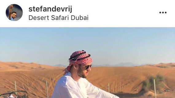 Safari a Dubai prima della scelta per de Vrij, ma i tifosi pressano: "Rinnova"