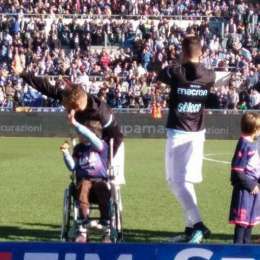 Lazio, Immobile e il piccolo Samuele a Formello: "Campione!"