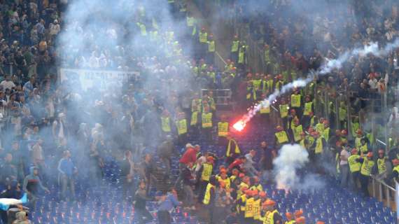 Scontri tifosi Roma e Napoli, trasferte vietate: ma spunta il caso Salernitana