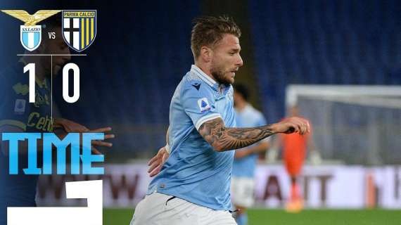 Lazio - Parma, il club festeggia sui social: "È il 12° successo all'Olimpico" - FOTO