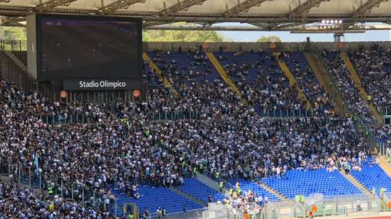 Lazio - Chievo, le prime file della Curva Nord si svuotano per protesta - FOTO & VIDEO
