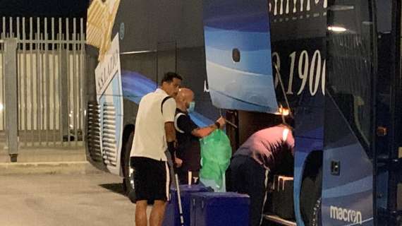 Lazio, Luiz Felipe in stampelle rassicura: "È solo una distorsione" - FOTO