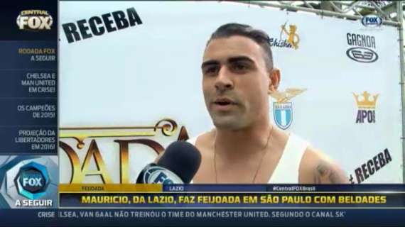 Mauricio, tra un party e l'altro: "Voglio restare alla Lazio per altri quattro anni, poi tornerò in Brasile"