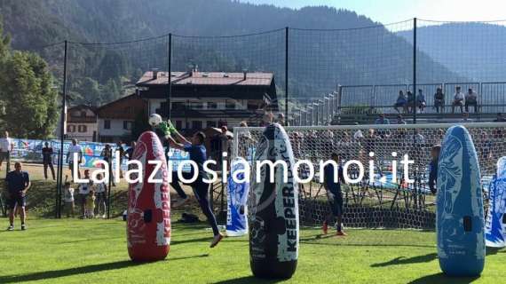 RITIRO LAZIO, GIORNO 12 - Strakosha para tutto, Jony pennella: uno show per due