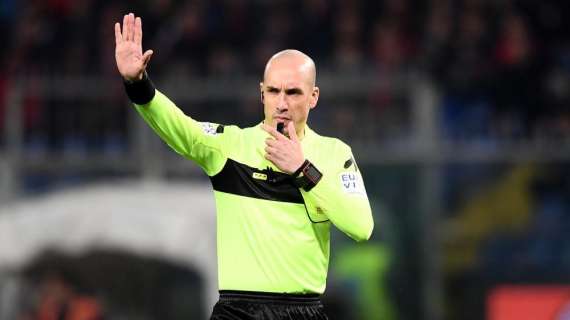 Lazio - Fiorentina, l'arbitro della gara: i precedenti con i biancocelesti