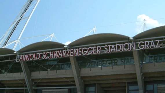 Sturm Graz - Lazio: oggi Stadion Graz Liebenau, ieri Arnold Schwarzenegger
