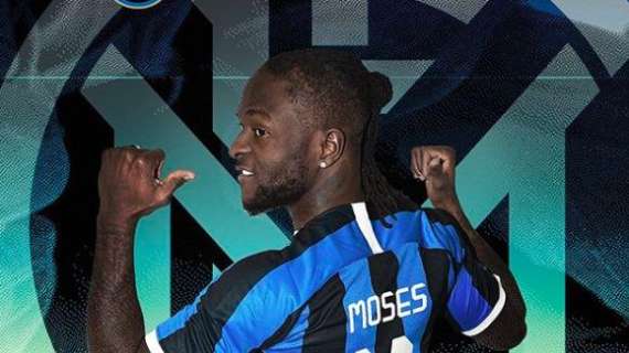 Moses all'Inter, è ufficiale: arriva in prestito dal Chelsea