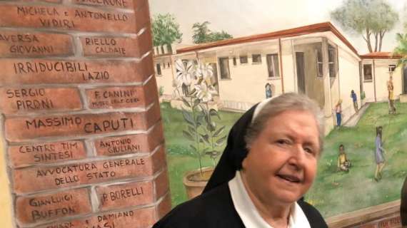 Lazio, Suor Paola: “I biancocelesti sono molto sensibili, li aspettavamo...”