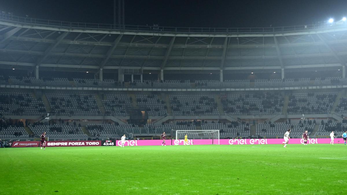 Torino - Lazio, il clima è surreale: lo stadio è semi deserto