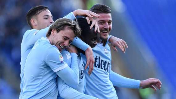 Lazio, bene così: terzo miglior attacco del 2017