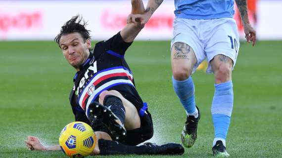 Sampdoria, Ekdal: "Con la Lazio ce la siamo giocata, è una squadra forte"