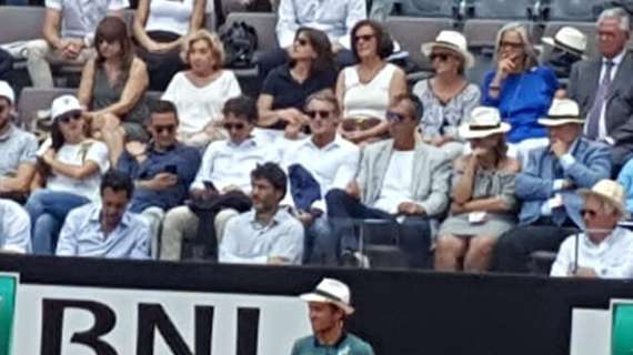 Mancini agli Internazionali di tennis: "L'obiettivo è iniziare subito i primi allenamenti"
