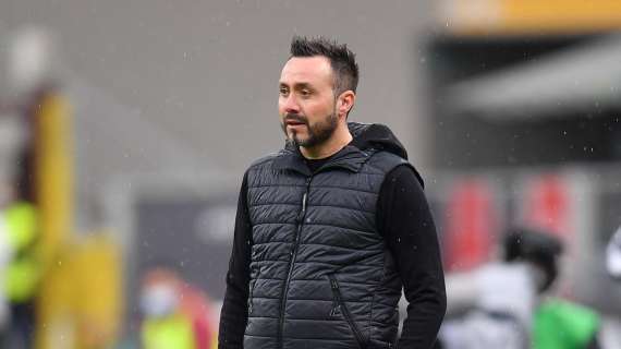 Sassuolo, De Zerbi: "Vogliamo vincere, non ci aspettiamo regali"
