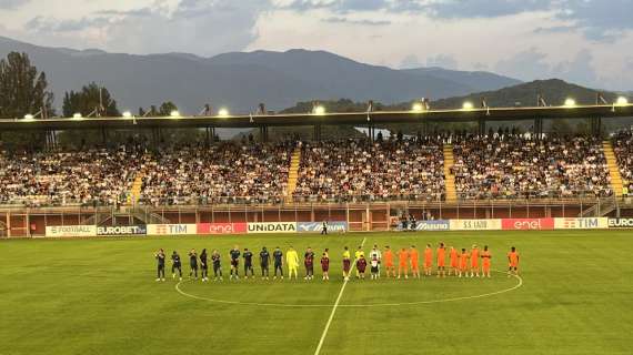 Lazio - Atromitos a Rieti: ecco il dato ufficiale sui presenti allo stadio