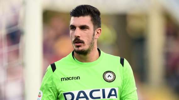 Udinese, Scuffet: "La Lazio è più forte ma non abbiamo paura di nessuno"