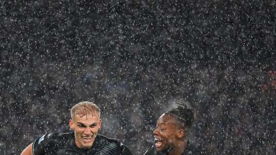 Lazio, la decidono Noslin e Isaksen: che vittoria sotto la pioggia - FOTO