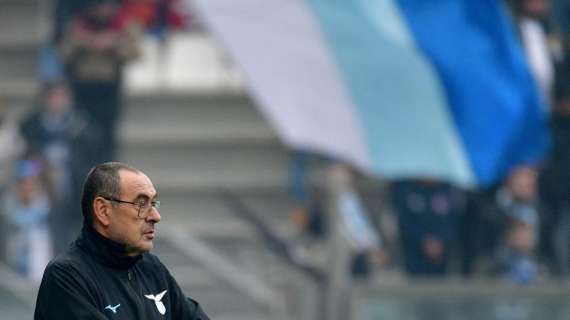 Lazio - Bologna, Sarri: "Poco turnover? Ho voluto mandare un messaggio alla squadra"