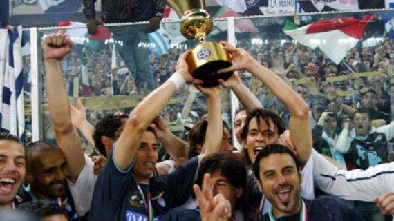 Lazio, 14 anni fa la quarta Coppa Italia: il ricordo social dei biancocelesti
