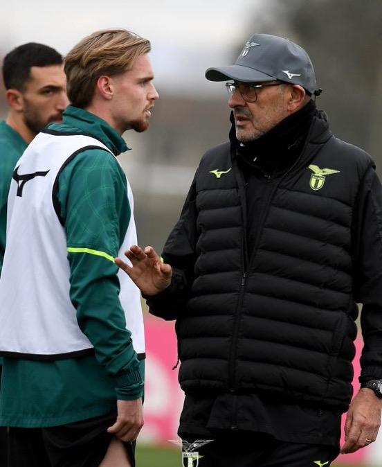 Lazio, Taylor e il lavoro con Sarri: "I primi giorni mi scoppiava la testa! Ora..."