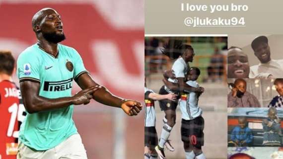 Lazio, Lukaku e l'esultanza misteriosa: era per il fratello Jordan - FOTO