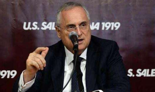 Salernitana, parla Lotito: "La squadra sarà pronta per il campionato"