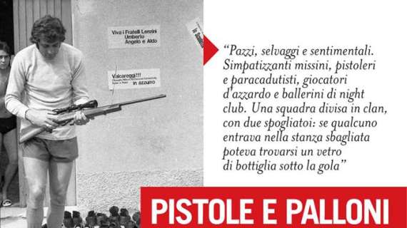 "Pistole e Palloni - Una storia anni '70", l'evento di sabato 1 dicembre ore 18. Chiappaventi: "Raccontiamo un'altra Lazio"