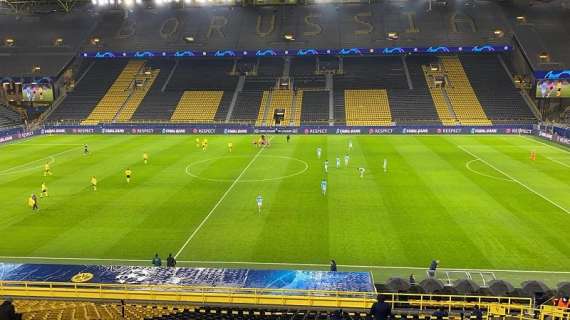 RIVIVI LA DIRETTA - Borussia Dortmund - Lazio 1-1: ripresa dominata dai biancocelesti