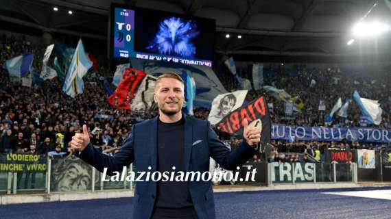 Lazio, Immobile ringrazia: "L'amore che mi date mi rende fiero" - FOTO