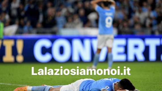 Lazio, Vecino: "Ci si rialza sempre". I compagni sono con lui e Candreva...