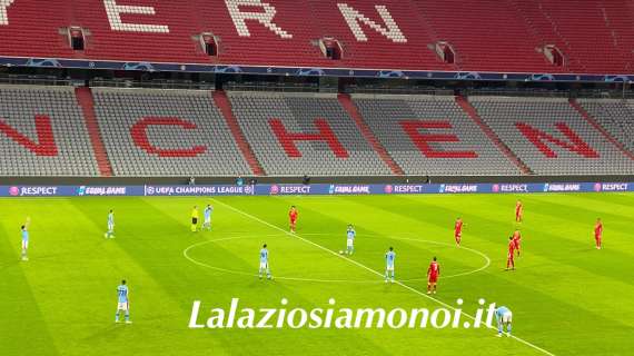 IL TABELLINO di Bayern Monaco - Lazio 2-1