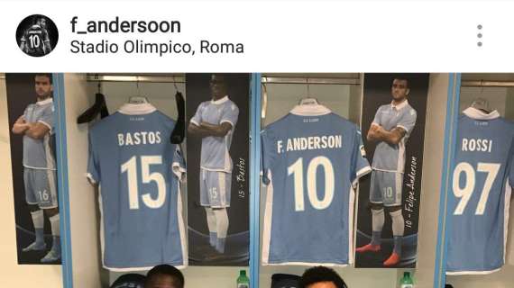 Felipe Anderson e Bastos: "Ultima gara in casa della stagione, forza Lazio!"