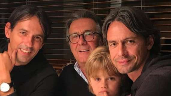 Simone e Pippo Inzaghi si ritrovano in famiglia: "Finalmente una cena insieme!"