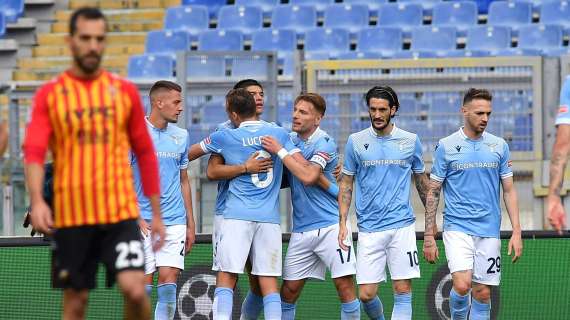 Lazio - Benevento, svelato l'MVP del match: il video della società