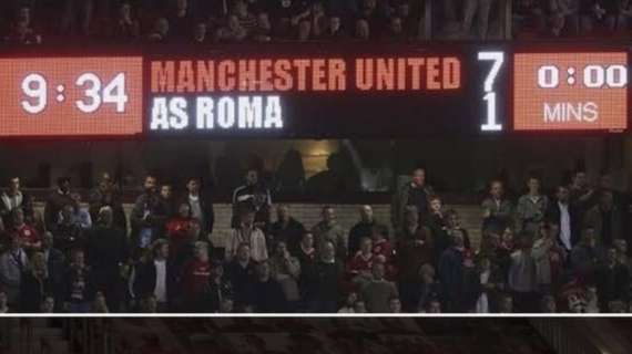Manchester United -  Roma, 14 anni dopo è ancora record: il dato