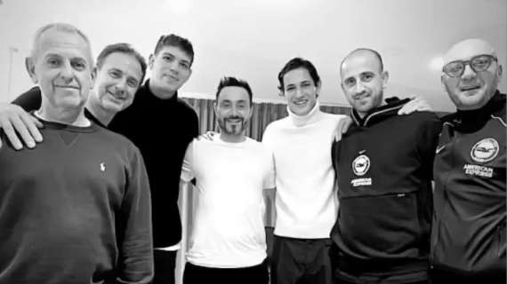 Brighton, i figli di Mihajlovic fanno visita a De Zerbi - FOTO