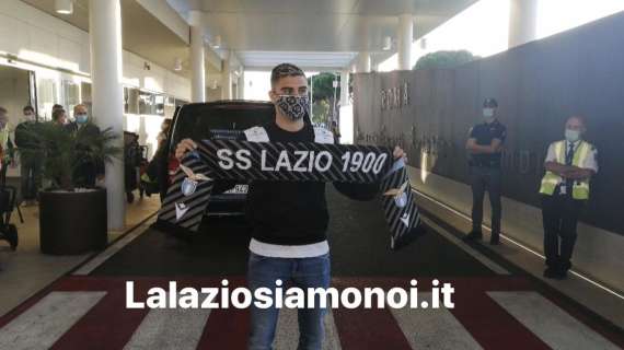Lazio, Andreas Pereira è sbarcato a Ciampino - FT&VD