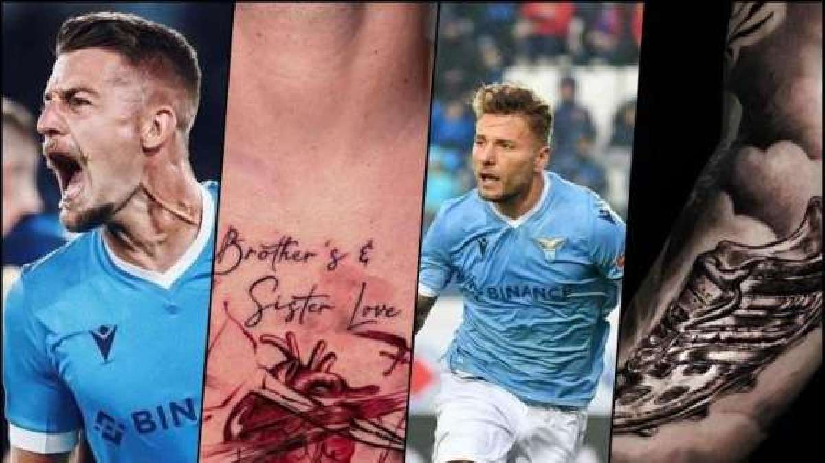 Milinkovic Immobile che tatuaggi L artista