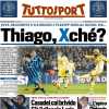 "Thiago, Xché?": la prima pagina di Tuttosport ironica sulla scialba Juventus