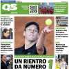 "Inzaghi sceglie l’Inter di scorta per giocarsi lo scudetto": la prima pagina del QS