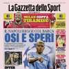 "Inter, operazione pigliatutto". La prima pagina della Gazzetta dello Sport