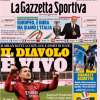 La prima pagina de La Gazzetta dello Sport sul big match Napoli-Inter: "Chiamate scudetto"