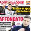 "Affondato": il Corriere dello Sport in prima pagina sulla "lezione" a Thiago Motta