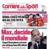 "Lautaro lussuoso, gli manca solo una perla in Europa": la prima pagina del Corriere dello Sport